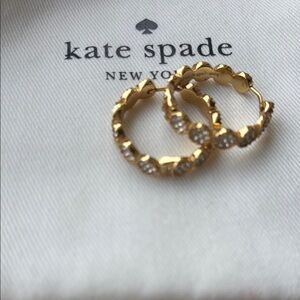 Kate Spade Gold Hoop Earrings